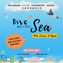 Holiday camp  in Notting Hill for 1-8 year olds. Dive into the Sea! Bilingual STEAM Workshop, Han Arts Education , Loopla