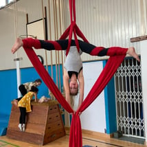 Circus Skills classes in Bletchley for 5-10 year olds. Beginner Aerial, Showtime Circus, Loopla