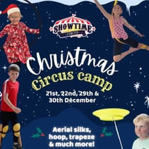 Circus Skills activities in Bletchley for 6-12 year olds. Christmas Camp, Showtime Circus, Loopla