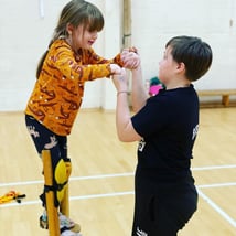 Circus Skills classes in Bletchley for 3-17, adults. Family CircuSEN Class (3yrs+), Showtime Circus, Loopla