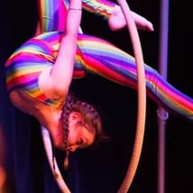 Circus Skills classes in Bletchley for 11-17 year olds. Aerial Hoop (11-17yrs), Showtime Circus, Loopla