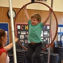 Circus Skills classes in Bletchley for 3-5 year olds. Popcorns, Showtime Circus, Loopla