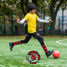 Football classes in Hackney for 9-11 year olds. BigBallers Strawberry Class Football, FunnClubb, Loopla