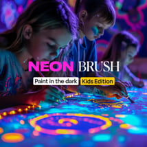 Creative Activities activities in London Bridge for 4-17, adults. Neon Brush: Paint in the dark - Kids Edition, Fever, Loopla