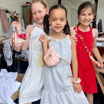 Holiday camp  in Chelsea for 6-11 year olds. Party Dress Workshop, The Fashion School, Loopla