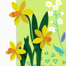 Holiday camp activities in Kensal Rise for 4-8 year olds. Bunnies, Bees + Daffodils, Mini Picassos, Loopla