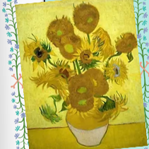 Holiday camp  in Kensal Rise for 4-8 year olds. Vincent Van Gogh Big Sunflowers, Mini Picassos, Loopla