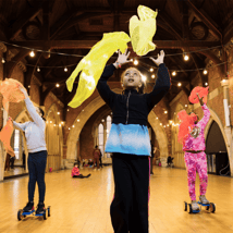 Circus Skills  in Highgate for 8-14 year olds. Circus Camp, Jacksons Lane, Loopla