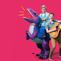 Theatre Show  in Highgate for 4-17, adults. The Great Big Dinosaur Show, Jacksons Lane, Loopla