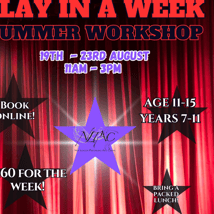 Drama  in Muswell Hill for 11-16 year olds. Play In A Week Workshop, New London Performing Arts Centre, Loopla