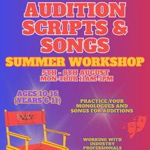 Performing  in Muswell Hill for 10-16 year olds. Audition Scripts & Songs Workshop, New London Performing Arts Centre, Loopla