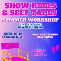 Drama  in Muswell Hill for 10-16 year olds. Show Reels & Self Tapes Workshop, New London Performing Arts Centre, Loopla