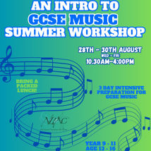 Music  in Muswell Hill for 13-16 year olds. An Intro To GCSE Music Workshop, New London Performing Arts Centre, Loopla