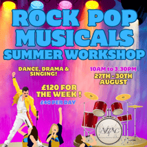 Dance  in Muswell Hill for 4-11 year olds. Rock Pop Musicals Workshop, New London Performing Arts Centre, Loopla