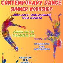 Dance  in Muswell Hill for 10-15 year olds. Contemporary Dance Workshop, New London Performing Arts Centre, Loopla