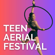 Holiday camp  in Bankside for 15-17, adults. Teen Aerial Festival , Flying Fantastic, Loopla