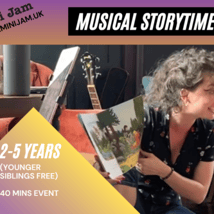 Story Telling classes in Clapham for 2-5 year olds. Magical Musical Story Time, Mini Jam , Loopla