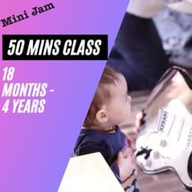 Music classes in Southfields for 2-5 year olds. Let Me Entertain You, 2-5yrs, Mini Jam , Loopla