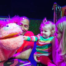 Sensory Play activities in Southgate for 0-12m, 1-3 year olds. Children's Festival of Fun - Planet Play, Chickenshed Theatre , Loopla
