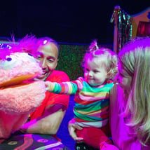 Sensory Play classes in Southgate for 0-12m, 1-3 year olds. Planet Play, Chickenshed Theatre , Loopla