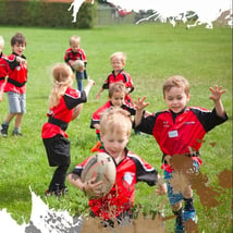 Rugby classes in Twickenham for 2-3 year olds. Rascals (2-3.5yrs), Try Time Kids' Rugby, Loopla