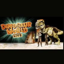 Theatre Show  for 3-17, adults. Dinosaur World Live, artsdepot, Loopla