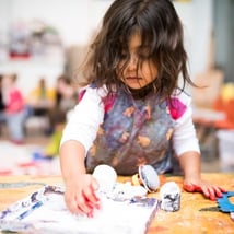 Art activities in Blackheath for 3-5 year olds. Althea's Flowers, The Conservatoire, Loopla