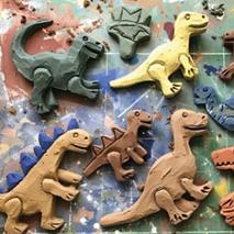 Art  in Blackheath for 4-7 year olds. Dreaming of Dinosaurs, The Conservatoire, Loopla