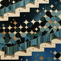 Art  in Blackheath for 4-7 year olds. Patterns, Constellations, & M.C. Escher, The Conservatoire, Loopla