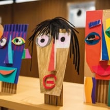 Art  in Blackheath for 5-11 year olds. Picasso's People, The Conservatoire, Loopla