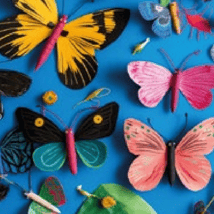 Art  in Blackheath for 4-7 year olds. Butterflies and Caterpillars, The Conservatoire, Loopla