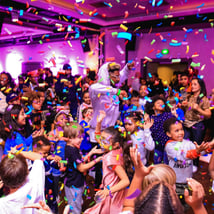 Dance activities in Oxford Circus for 0-12m, 1-17, adults year olds. Fly-Kid Family Rave , Fly Kid, Loopla