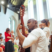 Music  in Highgate Village for 0-12m, 1-5 year olds. Rhythms & Flowers Guitar, Bach to Baby, Bach to Baby, Loopla