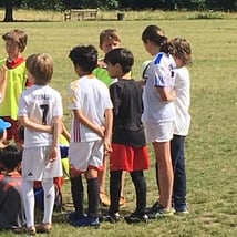 Football classes in Hyde Park for 5-7 year olds. Cubs Football, First Touch, Loopla