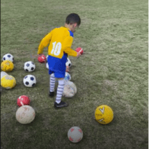 Football classes for 3-4 year olds. Tots Football, First Touch, Loopla