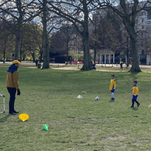 Football classes in Hyde Park for 5-13 year olds. Tots Football, 3-4yrs, First Touch, Loopla