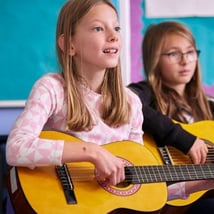 Music  in Walthamstow for 4-7 year olds. Guitar and Ukulele, Minis Music Camp, The Strings Club, Loopla