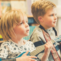 Music  in Greenwich for 4-7 year olds. Ukulele, Music and Activities Camp, 4-7yrs, The Strings Club, Loopla