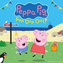 Theatre Show  in Haymarket for 2-6, adults. Peppa Pig's Fun Day Out, LOVEtheatre, Loopla