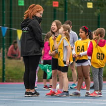 Netball classes in Amersham for 5-6 year olds. Year 1 Netball, Mighty Netball, Loopla
