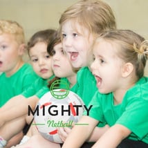 Netball classes in Berkhamsted for 3-4 year olds. Pre-School Netball , Mighty Netball, Loopla