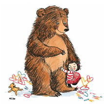 Theatre Show activities in South Kensington for 2-6 year olds. Lily and Bear, Royal Albert Hall, Loopla