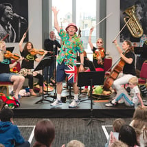 Theatre Show activities in South Kensington for 4-11 year olds. Albert's Band: On Your Marks, Royal Albert Hall, Loopla