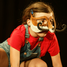 Drama  in Wimbledon for 4-7 year olds. Acting with Masks, Polka Theatre, Loopla