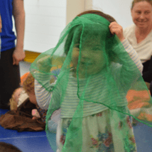 Sensory Play classes in Wimbledon for 3-4 year olds. Sensory Stories, Polka Theatre, Loopla