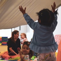 Sensory Play  in Wimbledon for 2-4 year olds. Snowy Stories, 2-4yrs, Polka Theatre, Loopla