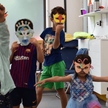 Creative Activities  in Wimbledon for 5-8 year olds. Monster Mask Making Workshop, Polka Theatre, Loopla