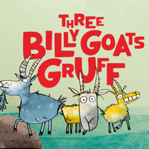 Theatre Show  in Wimbledon for 3-7 year olds. Three Billy Goats Gruff, Polka Theatre, Loopla