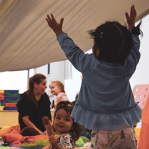 Sensory Play  in Wimbledon for 0-12m. Snowy Stories, 0-12mths, Polka Theatre, Loopla