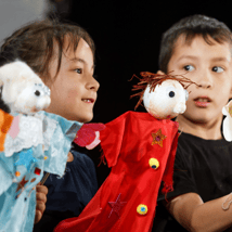 Holiday camp  in Wimbledon for 5-8 year olds. Polka Puppet Summer School, Polka Theatre, Loopla